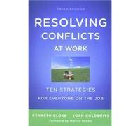 Resolving Conflicts at Work by Goldsmith Joan Santa Monica CA Paperback Book Kenneth Cloke, Joan Goldsmith (Auteur)