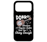 Resonator Dobro Guitare Acoustique Bluegrass Music Lover Coque pour iPhone 17 Pro Max