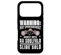 Resonator Dobro Slide Lecteur de Guitare Bluegrass Music Lover Coque pour iPhone 17 Pro