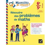 Résoudre des problèmes de maths 6e, 5e - Chouette, Je réussis ! Cahier de soutien en maths (collège) - Gisèle Chapiron - Hatier - broché - Scolaire / Universitaire