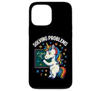 Résoudre des problèmes mathématiques Licorne Graphique Coque pour iPhone 13 Pro Max