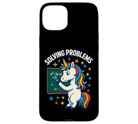 Résoudre des problèmes mathématiques Licorne Graphique Coque pour iPhone 15 Plus