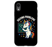 Résoudre des problèmes mathématiques Licorne Graphique Coque pour iPhone XR