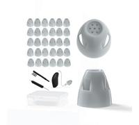 Resound Lot de 30 dômes ouverts pour appareils auditifs GN Resound, compatibles avec les aides auditives Resound, embouts ouverts et fumés de rechange