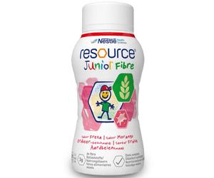 Resource® Junior Fibre Fraise Solution(S) Buvable(S) 4x200 ml