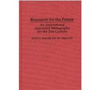 Resources for the Future, Bibliographies and Indexes in Economics and Economic History Alan J. Mayne (Auteur)