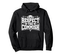 Respect The Commish Fantasy Football Manager Vêtements Sweat à Capuche