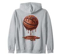 Respect The Drip Basketball Sprinkles Chocolat Crème Goutte Sweat à Capuche