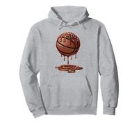 Respect The Drip Basketball Sprinkles Chocolat Crème Goutte Sweat à Capuche