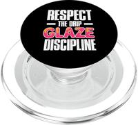 Respect The Drip Glaze Discipline PopSockets PopGrip pour MagSafe