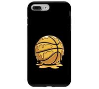 Respect The Drip Golden Ice Cream Gold Basketball Goutte Coque pour iPhone 7 Plus/8 Plus