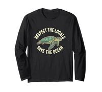 Respect The Local Save Sea Turtle Manche Longue