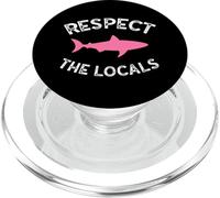 Respect The Local Sharks Ocean Animal Rights PopSockets PopGrip pour MagSafe