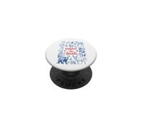 Respect The Local Wild Forest Animals Lover Outdoor Graphic PopSockets PopGrip Adhésif