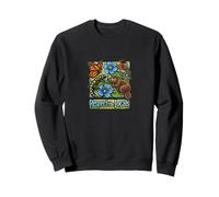 Respect The Locals Illustration de la Faune indigène Sweatshirt