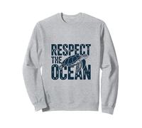 Respect The Ocean Sauvons Les Tortues Sweatshirt