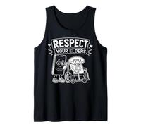 Respect Your Elders - Retro Smartphone Technology Joke Débardeur