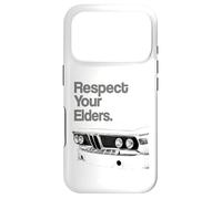 Respect Your Elders Vintage Euro E 9-9 Coque pour iPhone 17 Pro