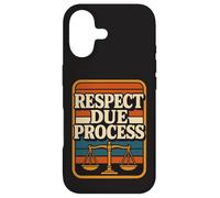 Respecter la procédure régulière Coque pour iPhone 17