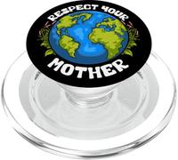 Respecter la Terre Mère Célébrer la Journée de la Terre PopSockets PopGrip pour MagSafe