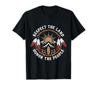 Respecter Les Terres amérindiennes autochtones T-Shirt