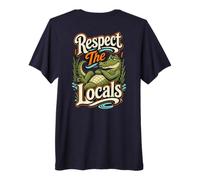Respectez la Faune Amusante des Marais Alligator Alligator de la région T-Shirt Haut de Gamme