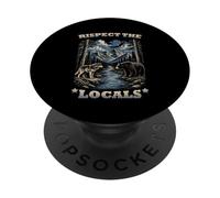 Respectez la Faune Locale, la Nature, Les Parcs nationaux, Le Vintage PopSockets PopGrip Adhésif