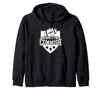 Respectez Le Commish - Fantasy Football, American USA Sports Sweat à Capuche