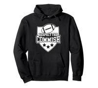 Respectez Le Commish - Fantasy Football, American USA Sports Sweat à Capuche