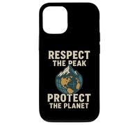 Respectez Le pic - Protégez Notre planète | Journée Mondiale des Montagnes Coque pour iPhone 12/12 Pro