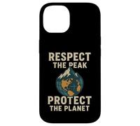 Respectez Le pic - Protégez Notre planète | Journée Mondiale des Montagnes Coque pour iPhone 14