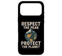 Respectez Le pic - Protégez Notre planète | Journée Mondiale des Montagnes Coque pour iPhone 17 Pro Max