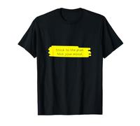 Respectez Le Plan et Non Votre Humeur Discipline Motivationnelle T-Shirt