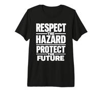 Respectez Les Dangers et protégez l'avenir | Sécurité au Travail T-Shirt Haut de Gamme