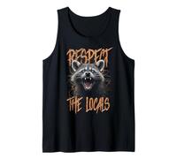 Respectez Les habitants du Chat drôle de Raton Laveur Débardeur