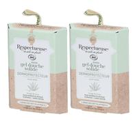 Respectueuse Mon Gel douche Solide DERMOPROTECTEUR Bio Douche 2x75 g