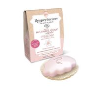 Respectueuse Mon nettoyant visage solide Hydratant Bio + porte savon végétal offert 35g