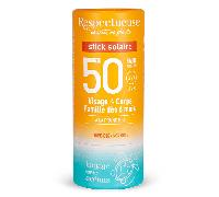 Respectueuse Stick solaire SPF50 18 g
