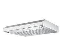 Hotte encastrable Respekta Sina inox, 60 cm, évacuation/recyclage de l’air, modèle CH600IX-19, classe énergétique A+