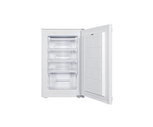 Respekta Congélateur encastrable 88 cm GS88-11 / Capacité de 77 L/Charnière de porte réversible / 4 tiroirs de congélation / 14120000000111 / Niveau sonore max. 39 dB/Blanc