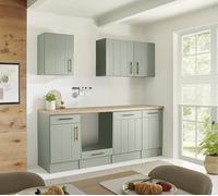 respekta Cuisine maison de campagne Vert Anton Bloc vide (220 cm, rectangulaire)
