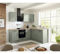 respekta Cuisine maison de campagne Vert Anton Induction (220, Forme L)