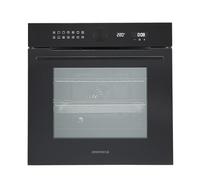 Respekta Four encastrable AB900-19 en noir/A+ / Volume 71 litres / 14 modes de cuisson/Porte à quadruple vitrage/Nettoyage par pyrolyse et fonction Airfry/Plaque de cuisson Airfry incluse