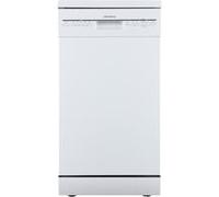 Respekta Lave-vaisselle Bena, 45 cm, pose libre, 5 programmes, départ différé, ouverture automatique, 49 dB, classe D, blanc