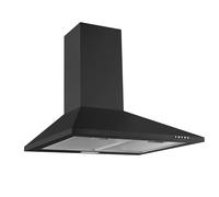 Hotte de Cuisinière Hotte Murale Hotte Cheminée 60 CM Noir respekta