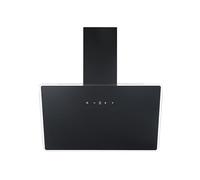Hotte 80 CM Tête Creuse Capot Plongeant Noir A Circulant LED respekta