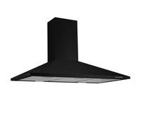 Hotte De Cuisine Murale Hotte De Cheminée 90 Cm Noir Mat Respekta