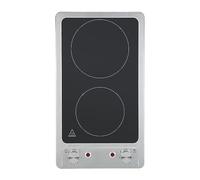 Respekta km9120en cuisson électriques/Céramique/28,8 cm/en verre avec témoin de chaleur résiduelle/Acier inoxydable