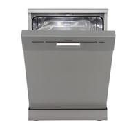 Respekta Lave-vaisselle Bena, 60 cm, pose libre, 5 programmes, départ différé, ouverture automatique, 49 dB, classe D, argenté, GSPS60SI-12