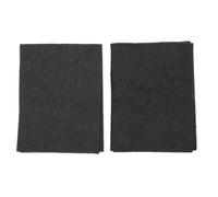 respekta MI 150 KN Filtre à Charbon Actif Mat de Filtre Noir Set de 2